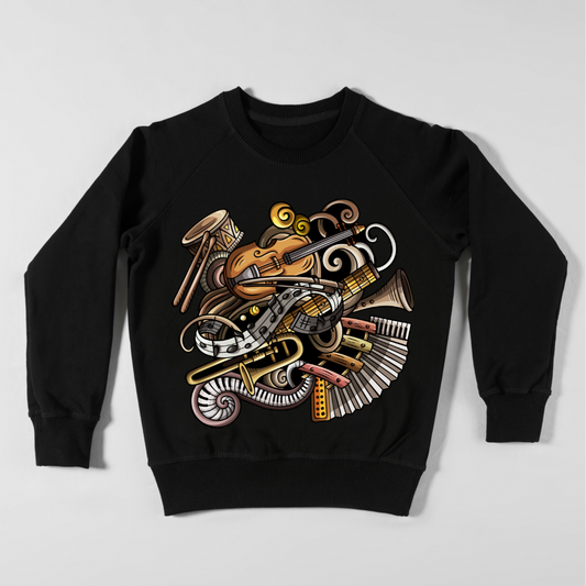 Music Instrument Sweatshirt