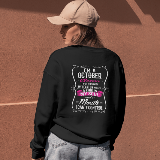 October Woman Sweatshirt