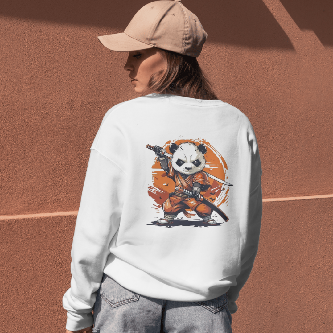 Orange Panda Sweatshirt